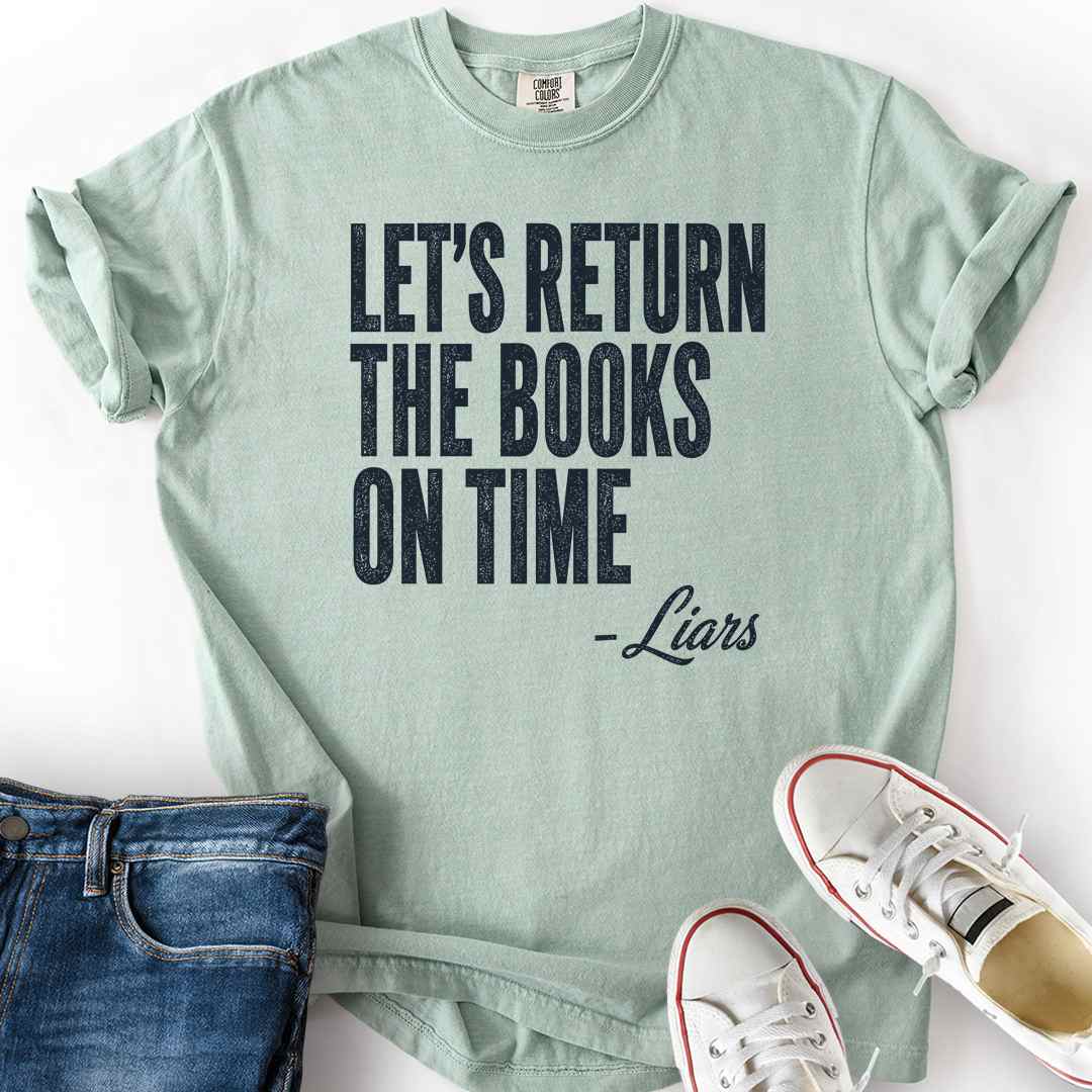 Return Books On Time T-Shirt