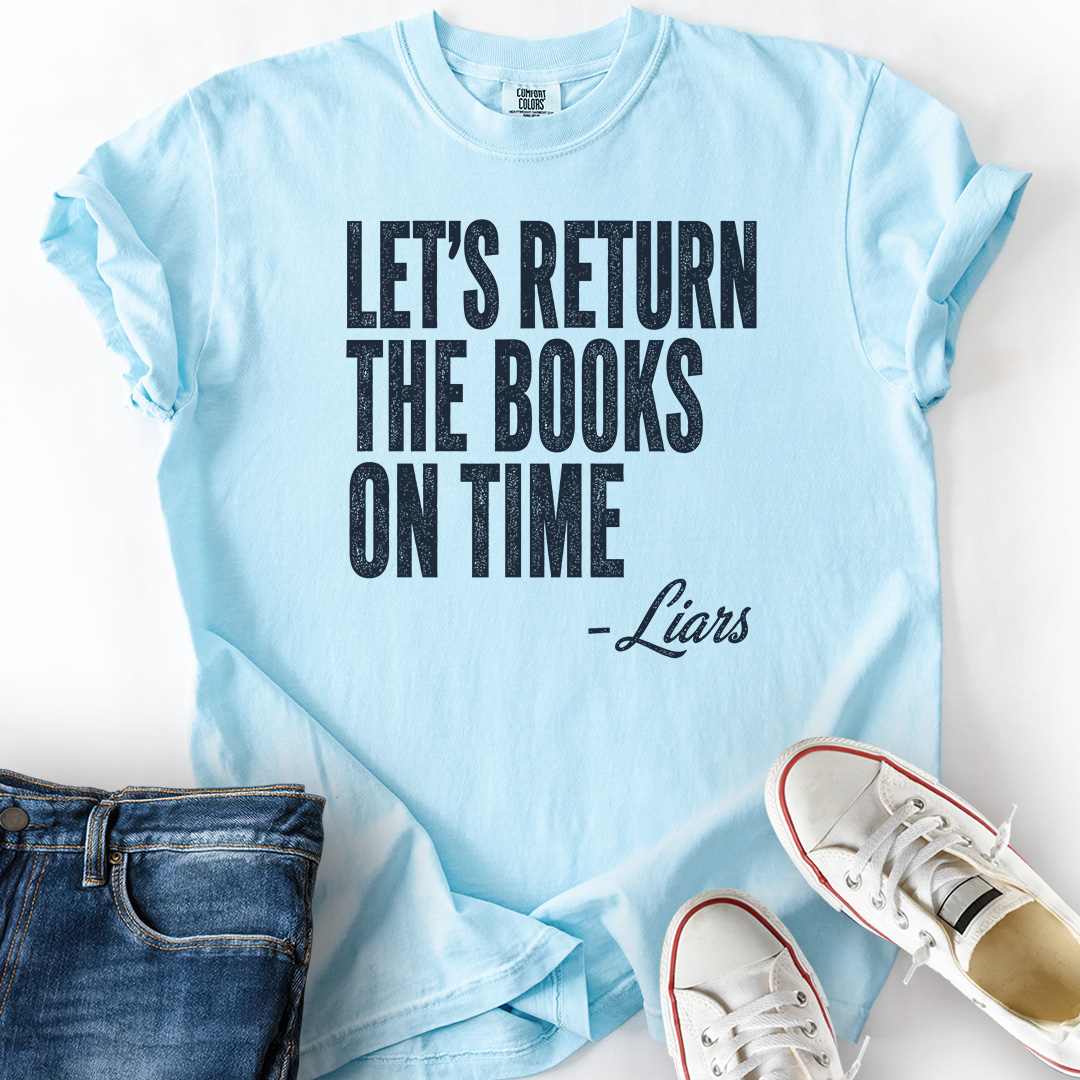 Return Books On Time T-Shirt