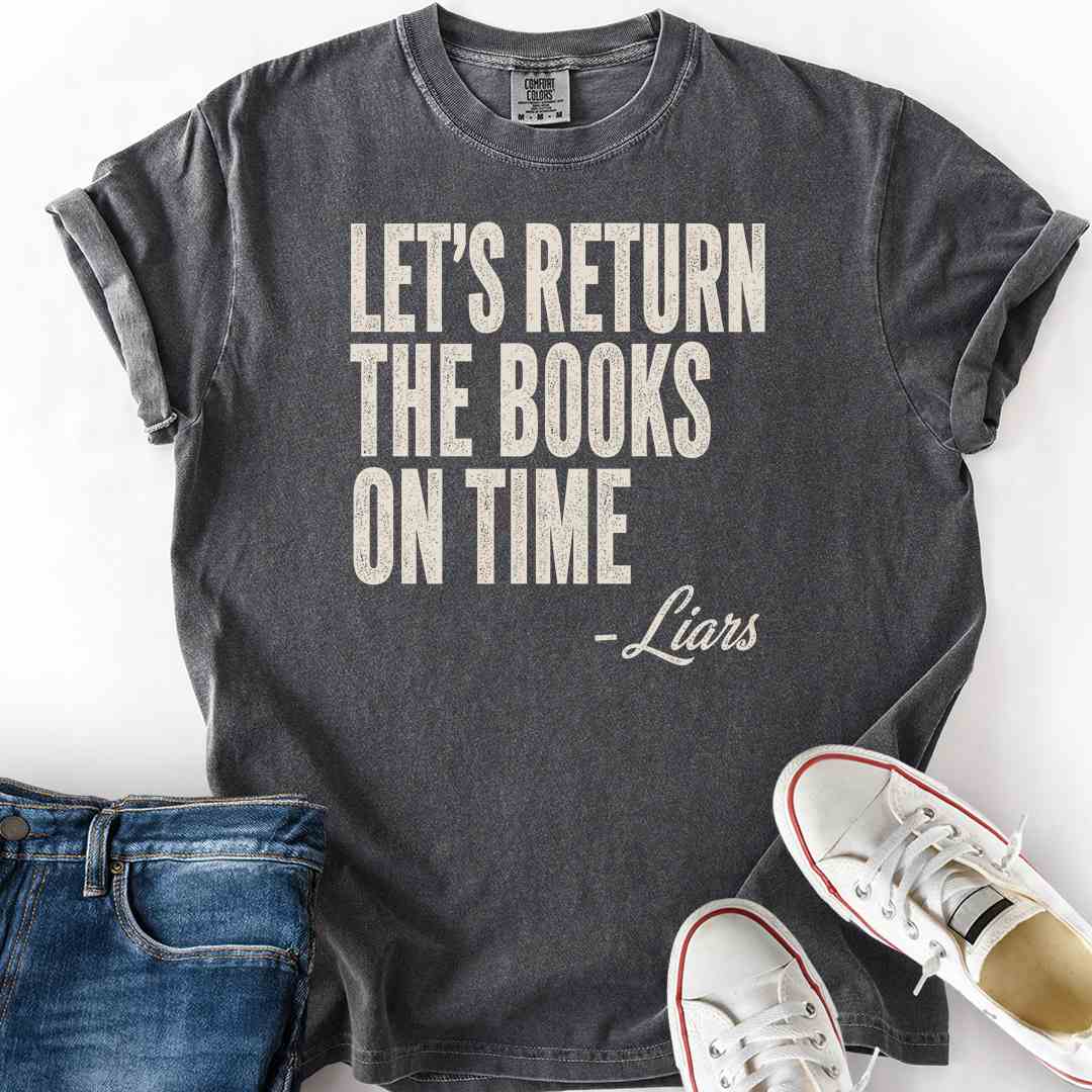 Return Books On Time T-Shirt