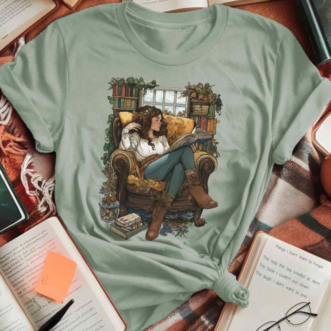 Rustic Reading Retreat T-Shirt