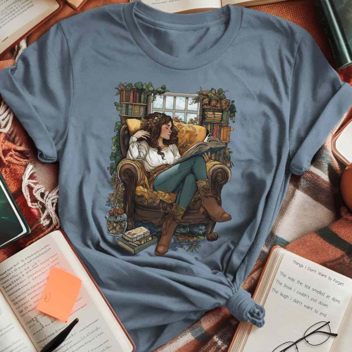 Rustic Reading Retreat T-Shirt