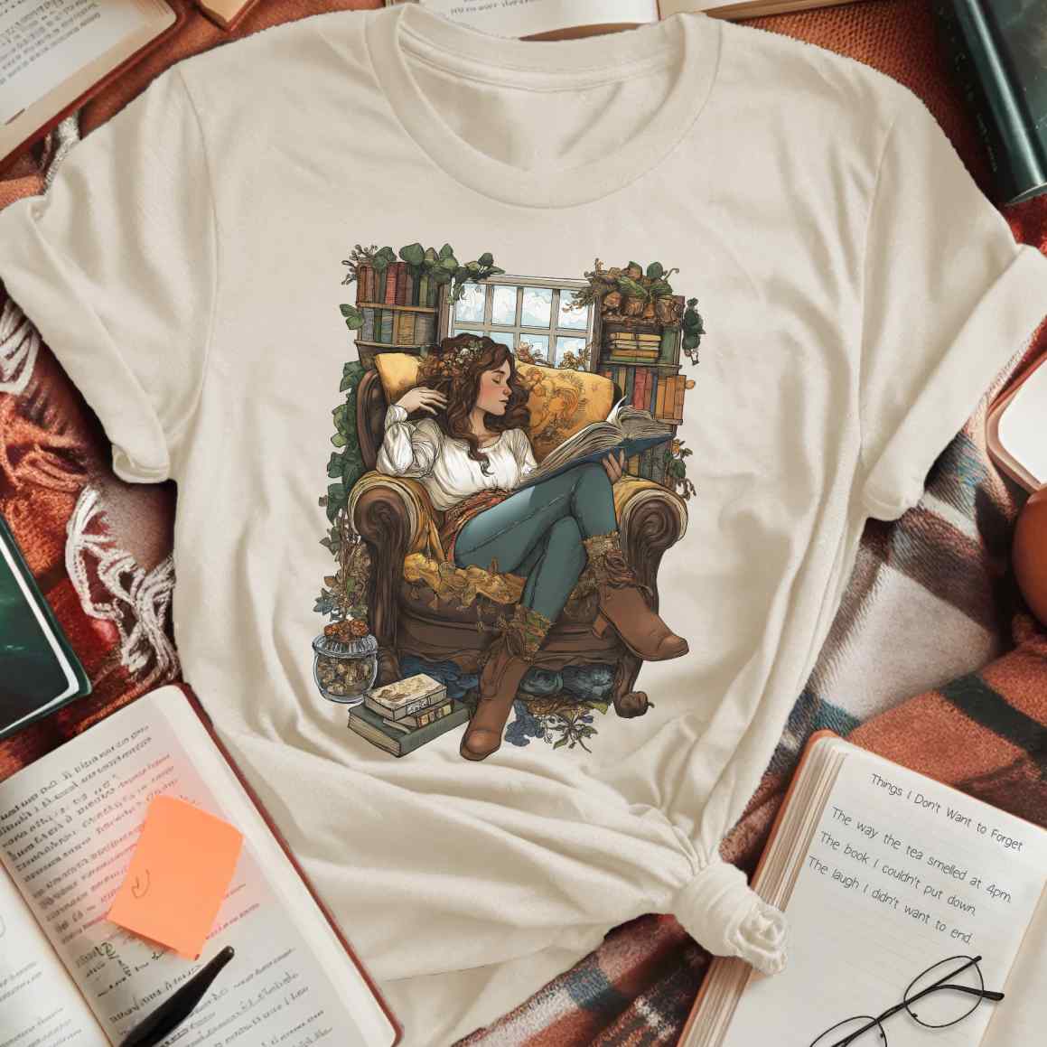 Rustic Reading Retreat T-Shirt