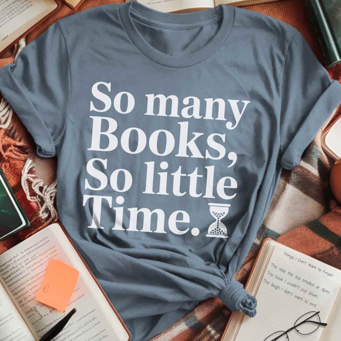 So Little Time Text T-Shirt