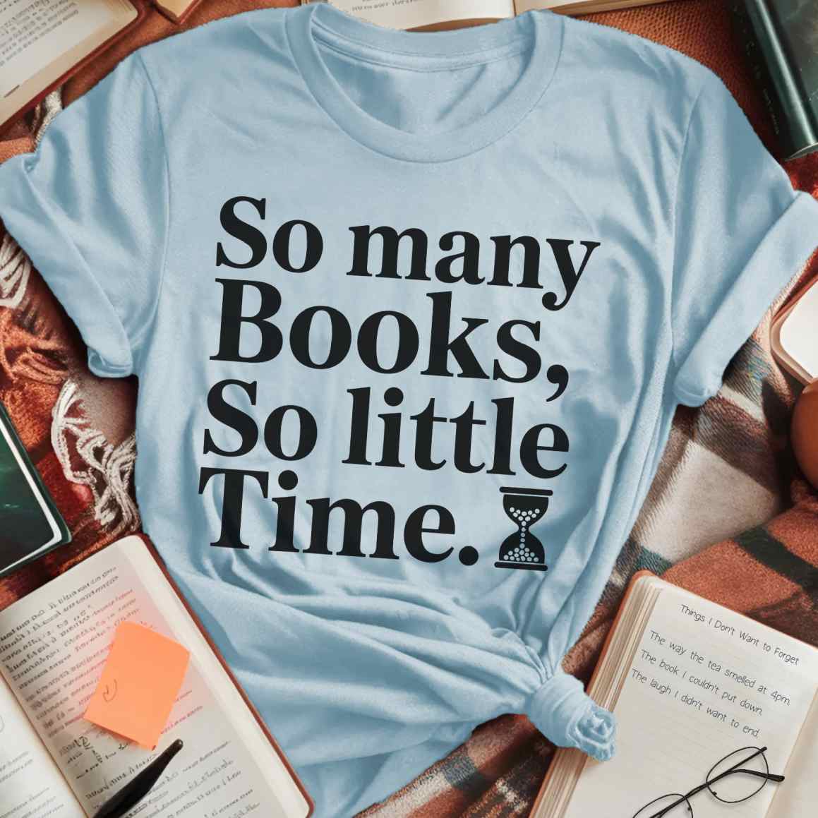 So Little Time Text T-Shirt