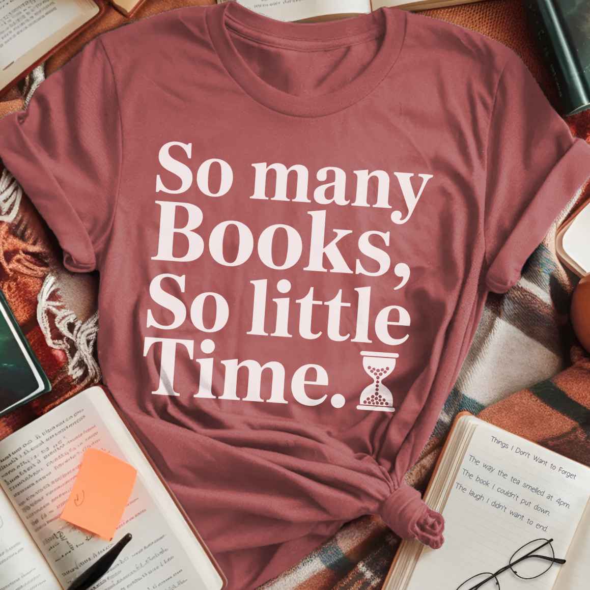 So Little Time Text T-Shirt