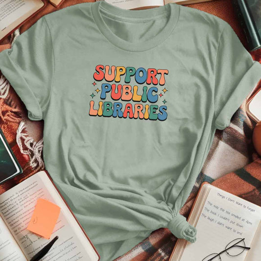 Support Public Libraries T-Shirt