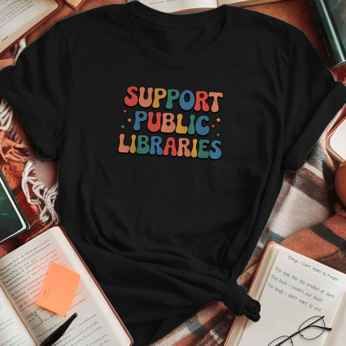Support Public Libraries T-Shirt