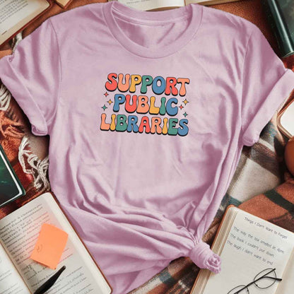 Support Public Libraries T-Shirt