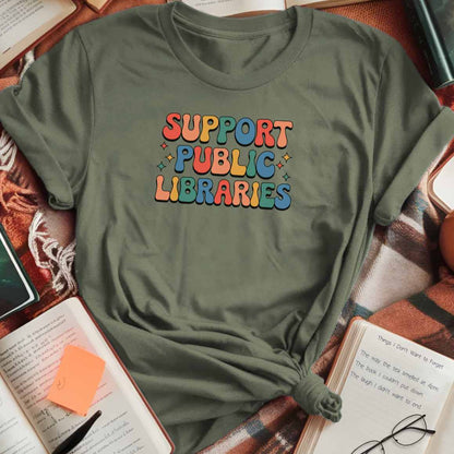 Support Public Libraries T-Shirt