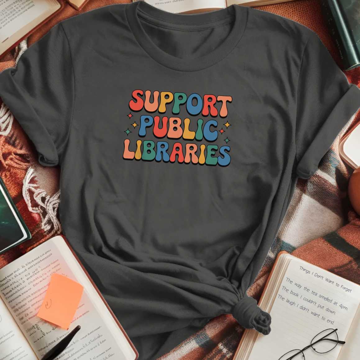 Support Public Libraries T-Shirt