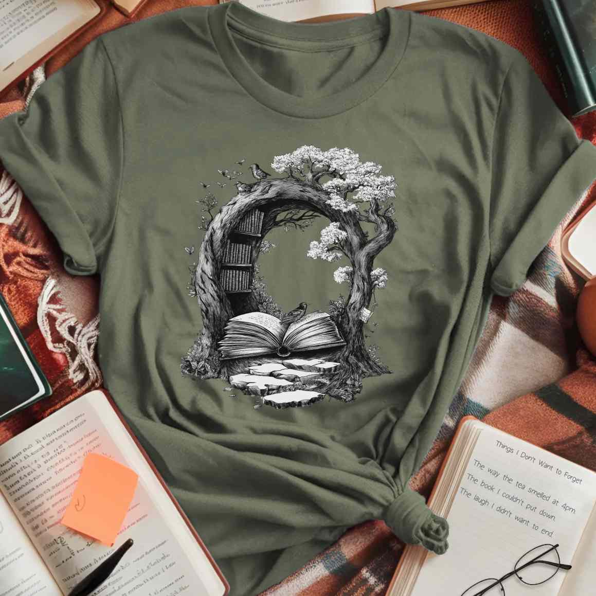 The Enchanted Book Gateway T-Shirt