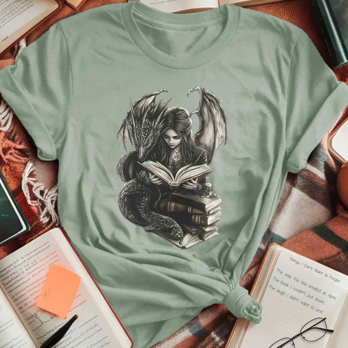 The Sorceress & The Dragon T-Shirt
