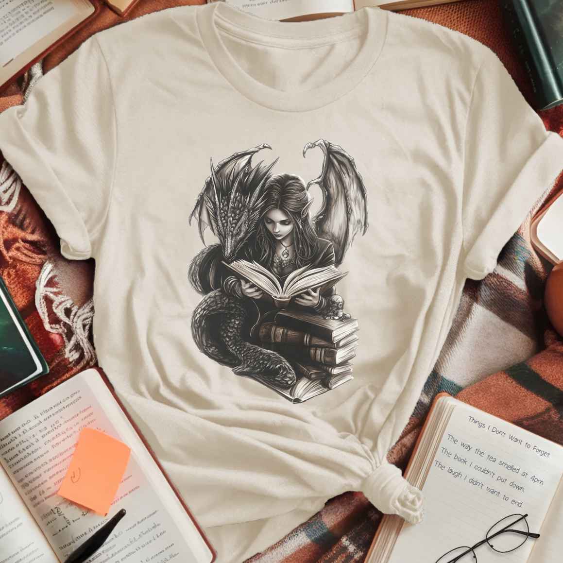 The Sorceress & The Dragon T-Shirt