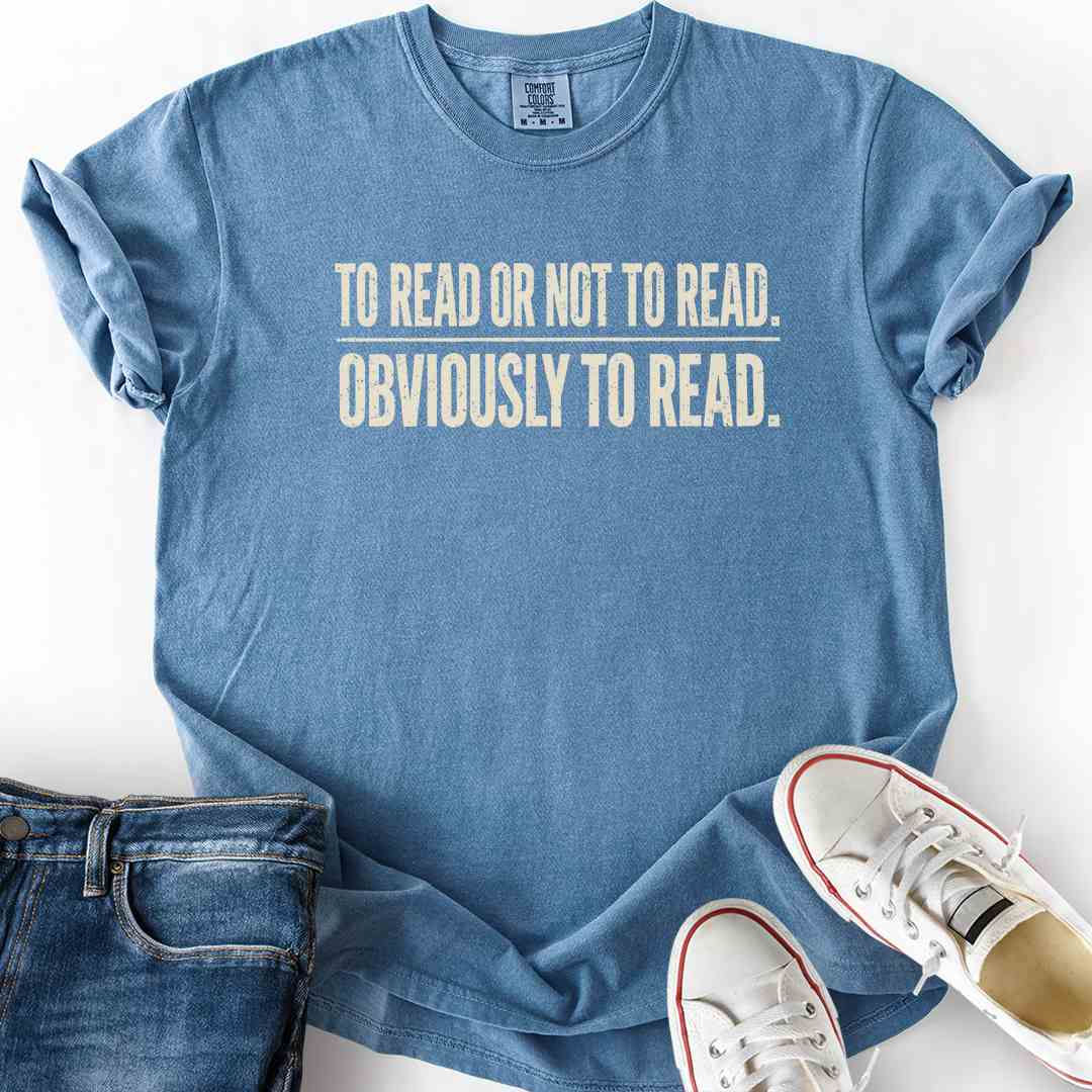 To Read Or Not A Question T-Shirt