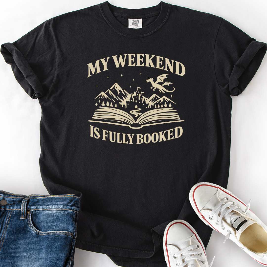 Weekend Booked Fantasy Dragon T-Shirt