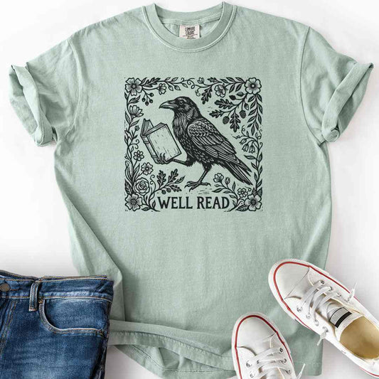 Well Read Raven T-Shirt
