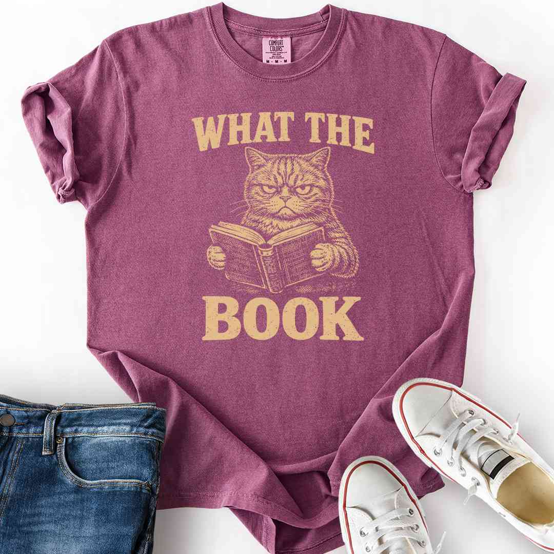 What The Book Cat T-Shirt