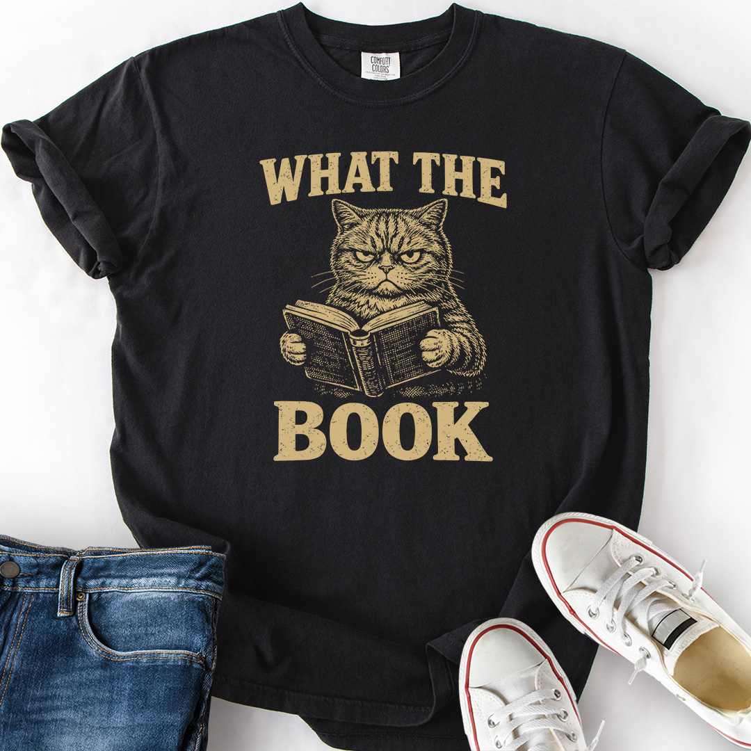 What The Book Cat T-Shirt