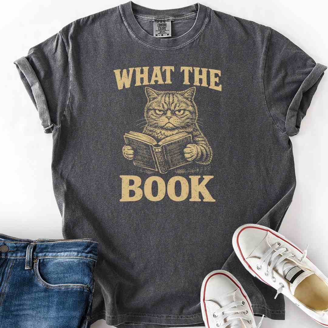 What The Book Cat T-Shirt
