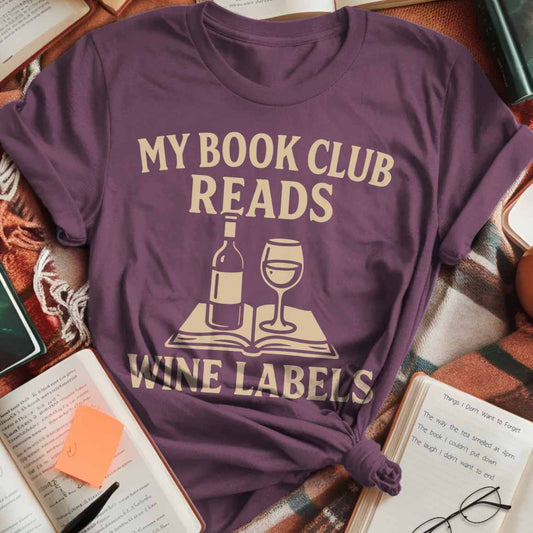 Reading Wine Labels T-Shirt