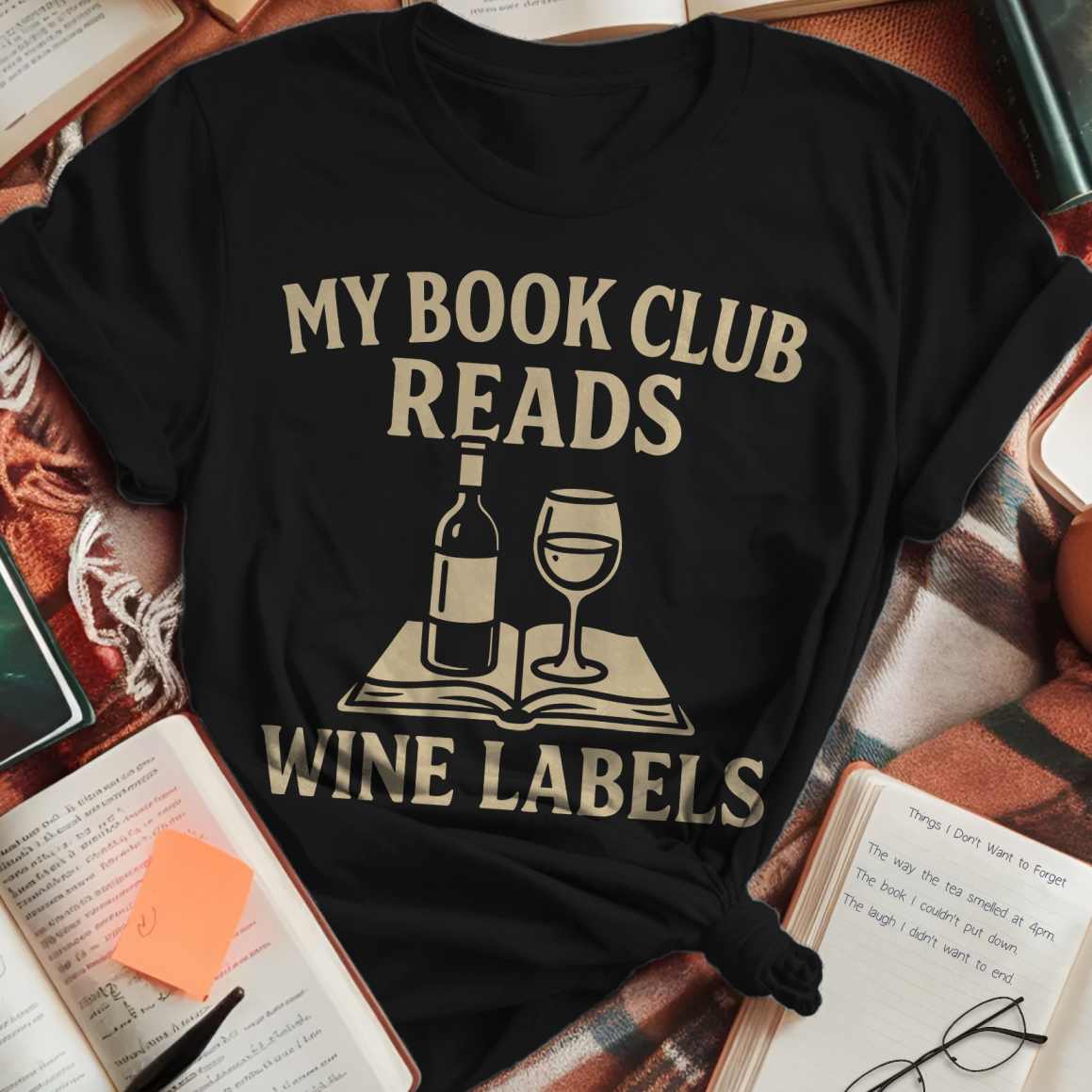 Reading Wine Labels T-Shirt