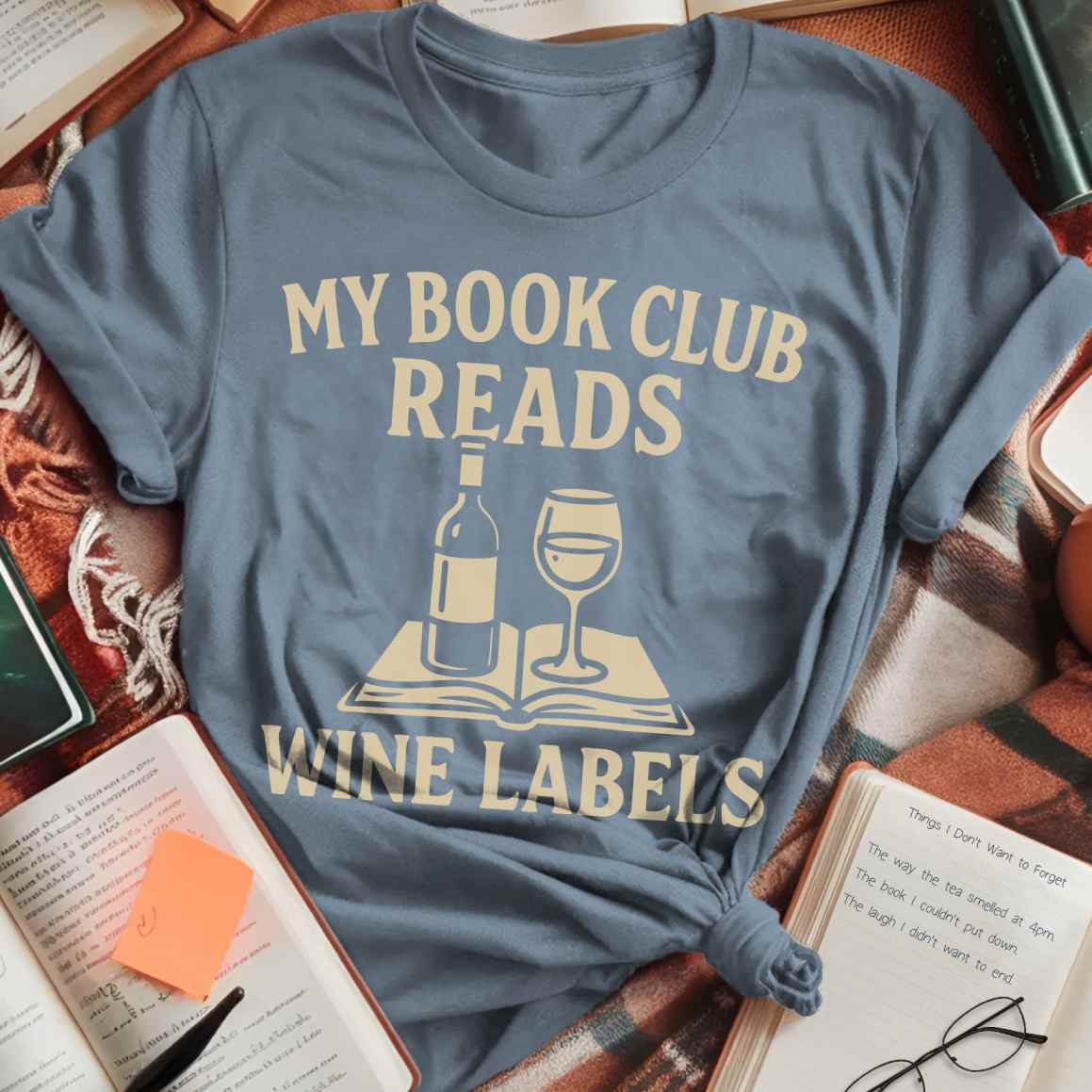 Reading Wine Labels T-Shirt