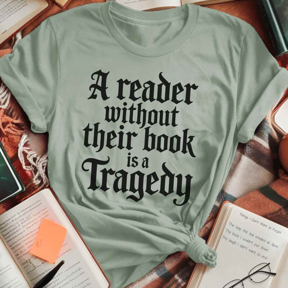 Reader Without Book T-Shirt